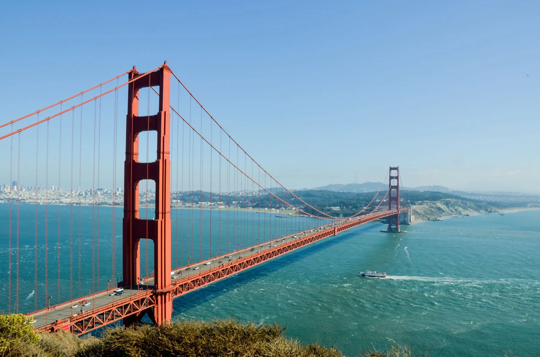 San Francisco Bay Area skyline representing Platinum service coverage